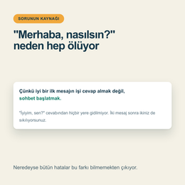 İlk Mesaj — Tanışmadan İlk Buluşmaya Saha Kitabı (E-Kitap)